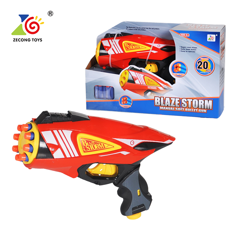 7038 Mini Type Manual Soft Foam EVA Bullet Toy Gun – ZECONGTOYS