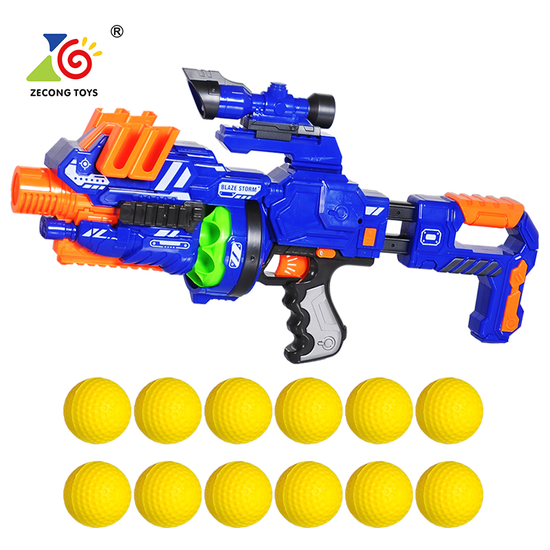 ZC7088 Semi-Automatic Soft EVA Bullet Target Dart Foam Toy Gun – ZECONGTOYS